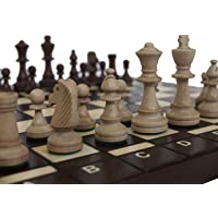 Chessebook BUG - Ajedrez de Madera- Tablero de 40 x 40 cm